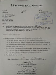 Victory for Ngilu as Mount Kenya wholesalers case collapses